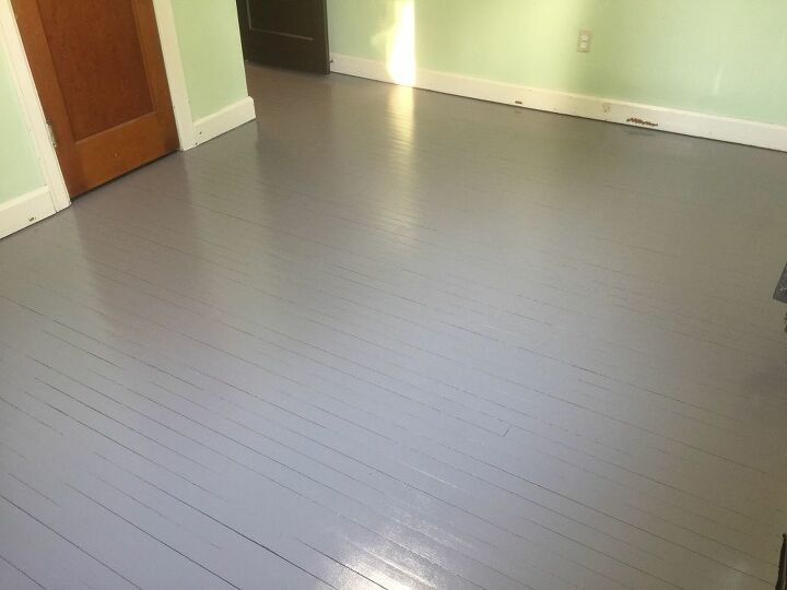 Tips For Painting A Floor, Painting Hardwood Floors Without Sanding
