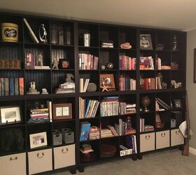 19 brilliant ways to organize a basement, 1 Use Store Bought Shelf Organizers