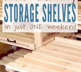 19 brilliant ways to organize a basement, 4 Sliding Storage Shelves
