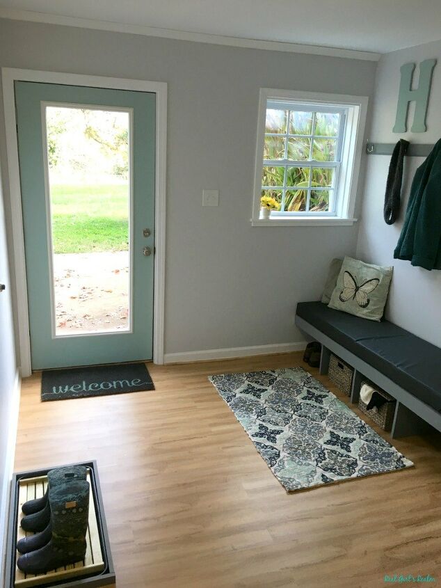 19 brilliant ways to organize a basement, 2 Add Boot Drying Areas and Storage Benches