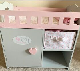 dolls cot upcycle