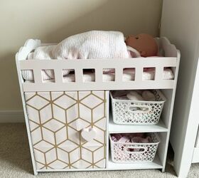 dolls cot upcycle