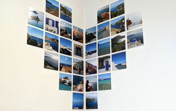 Heart Shaped Wall Photo Collage