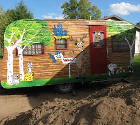19 caravanas renovadas para tener un hogar lejos de casa, 6 Camper estilo caba a para los ni os