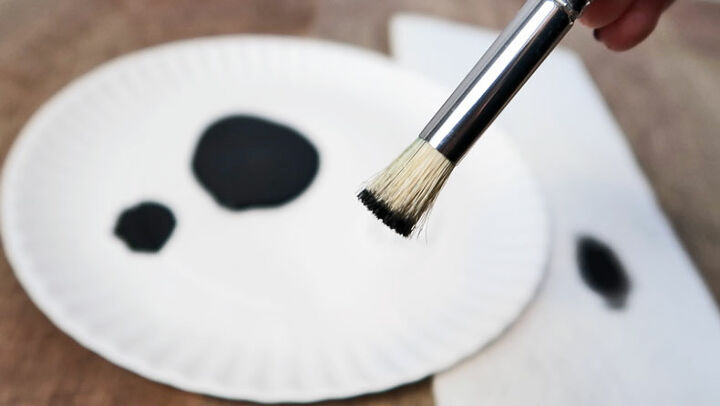 watercolor wallpaper hack using floral stencils