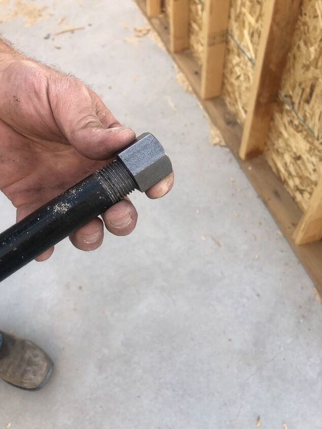 How to Make a Pipe Rung Blanket Ladder DIY | Hometalk