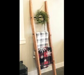 Pipe Rung Blanket Ladder