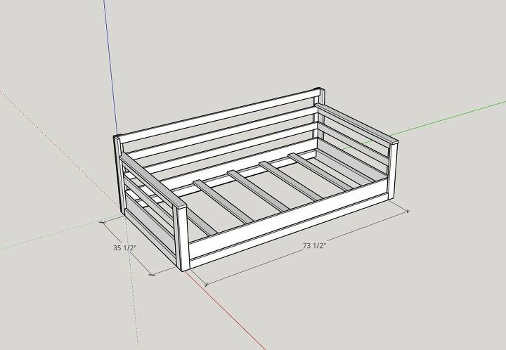 how to build a porch swing bed