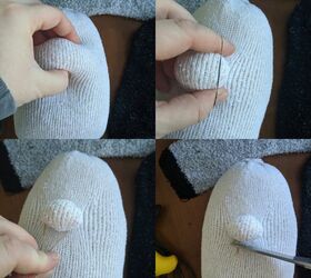 this is how i make easy christmas socks gnomes