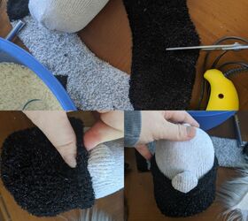 this is how i make easy christmas socks gnomes