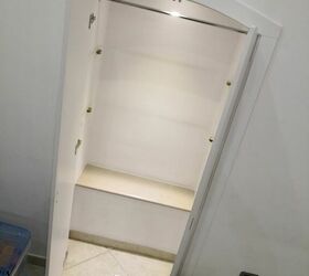 how to make a closet into a recess wall