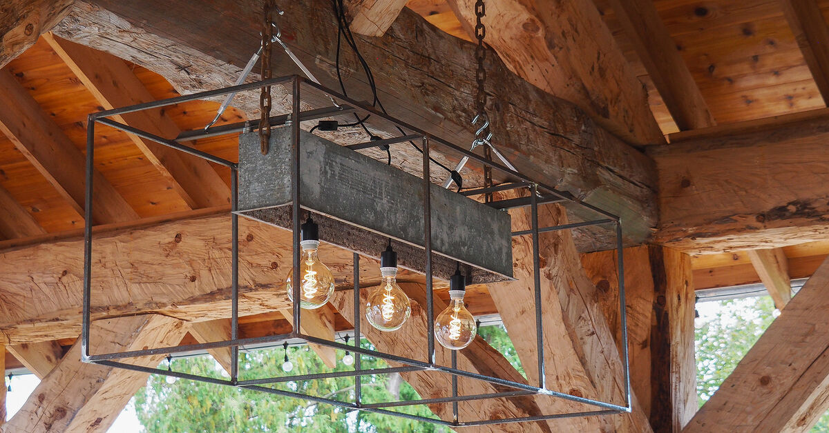 Build A Rustic Outdoor Hanging Light, Rustic Front Porch Lights