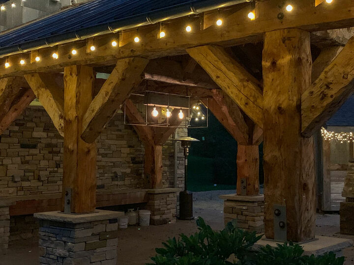 Build A Rustic Outdoor Hanging Light, Rustic Front Porch Lights