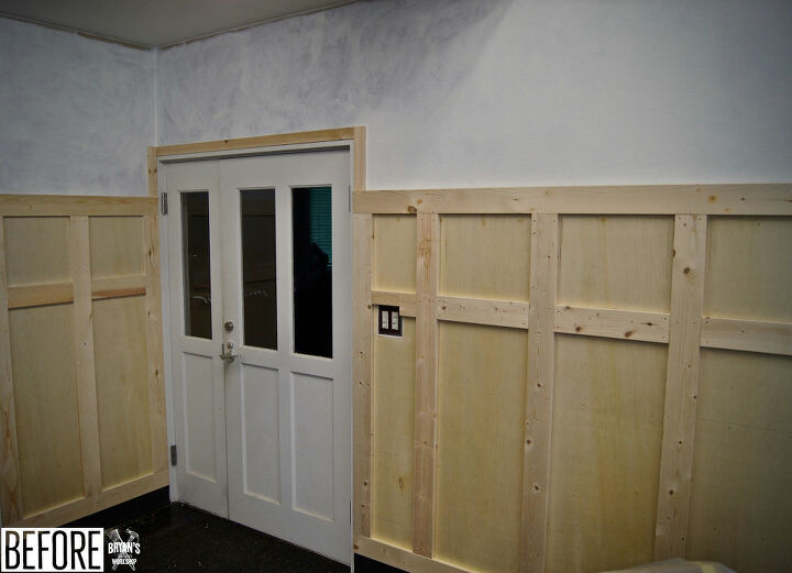 wainscoting project