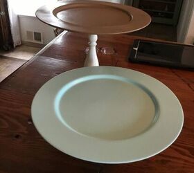 bed tray to table tray and cakes plates you say, Completed cake plates