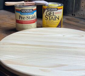 How To Make A DIY Round Wooden Serving Tray | Hometalk