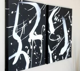 two minute canvas art