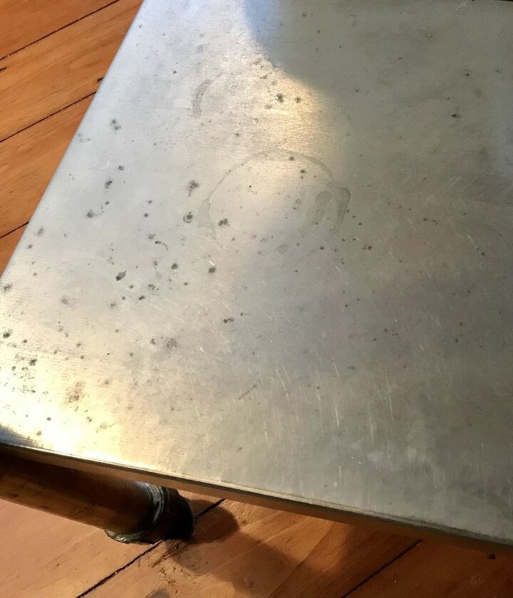 cmo puedo reparar una mesa de acero inoxidable picada