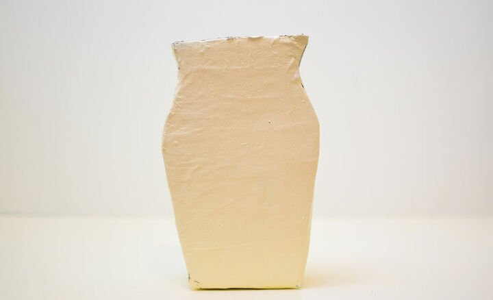 paper mache flower vase