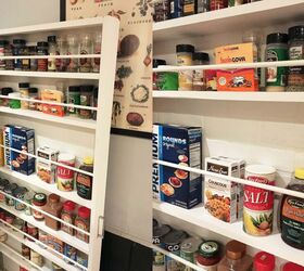 21 inspirational pantry storage ideas for busy homes, 2 Slim Sliding Kitchen Pantry Storage Cabinet