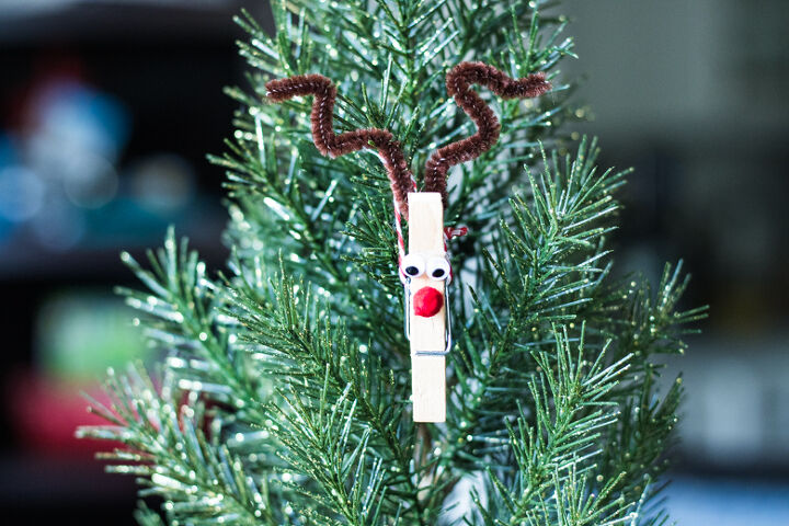clothespin reindeer christmas ornaments