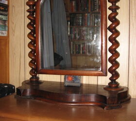 how can i repair this antique adjustable mirror