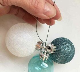 how to make a diy christmas wreath with ball ornaments