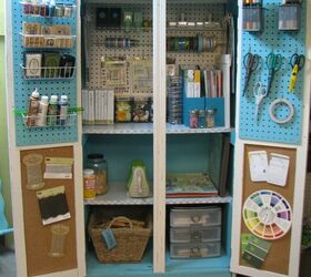 Craft top room armoire