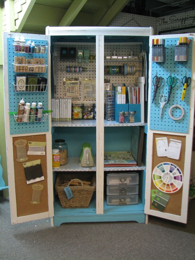 18 Exciting Ways To Create The Perfect Craft Room Furniture Hometalk Perfect Craft Room Furniture, Craft Room Furniture And Storage