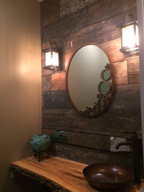 renove seu banheiro e cozinha hoje com esses lindos azulejos, Banheiro Inspirado na Floresta
