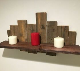 a rustic shelf you can afford to make