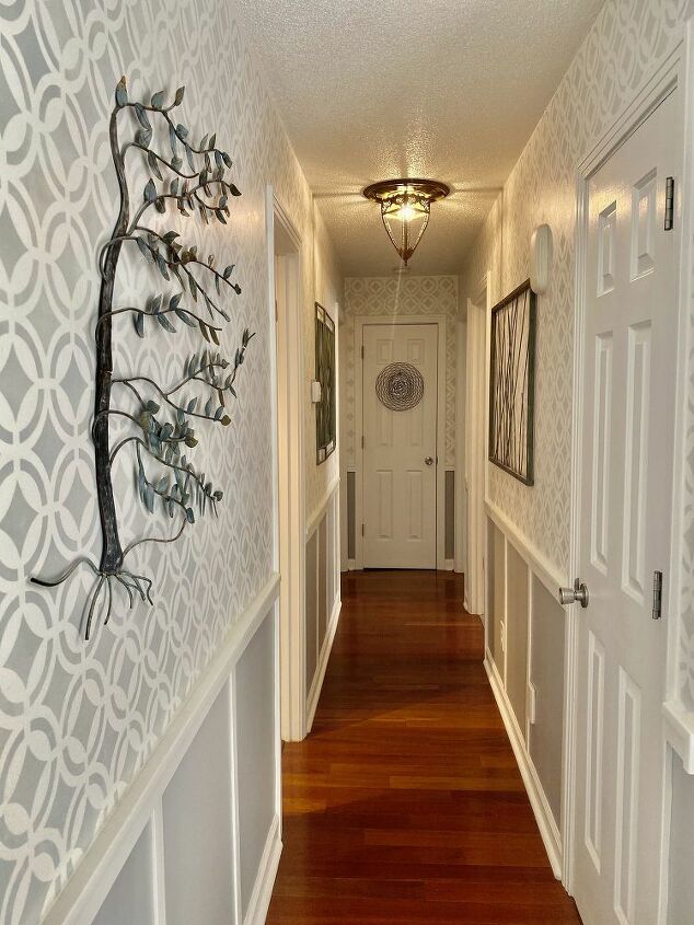 Best DIY Hallway Makeover Before After