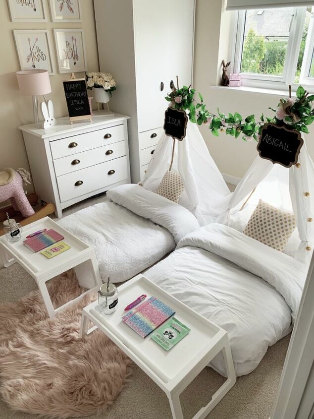 Diy top teepee bed