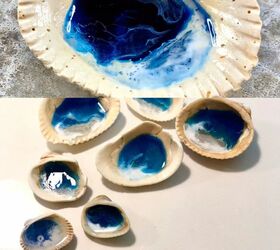 ocean resin shells