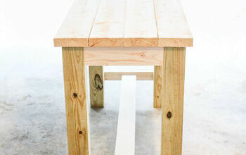 Como criar a mesa de fazenda perfeita com um efeito de grão de madeira pintado