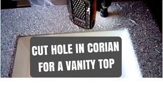 How Do I Cut A Corian Type Countertop Hometalk