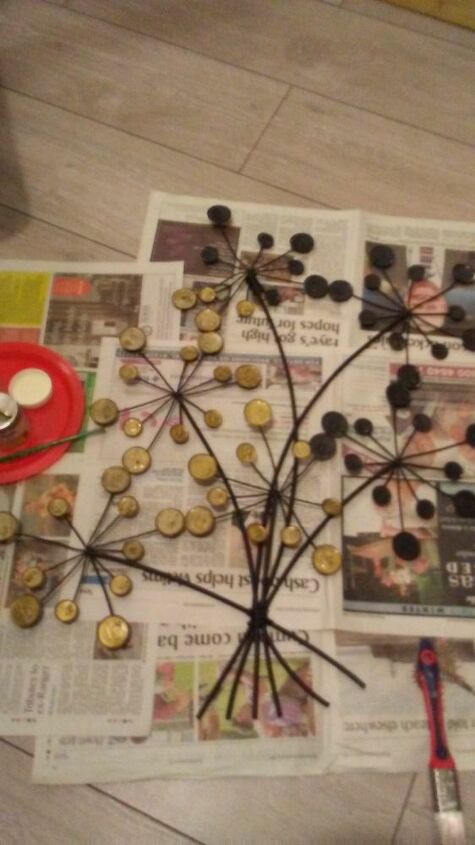money tree made out of pennys from heavon