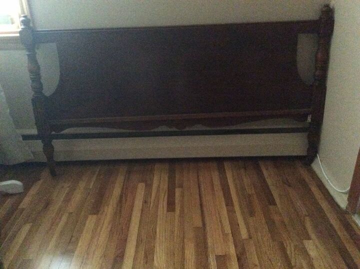 how can i upcycle an unused footboard