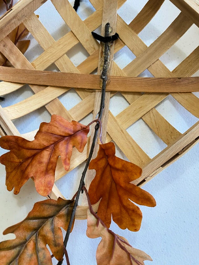 decorao de outono fcil com uma cesta de tabaco para sua casa