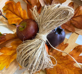 easy fall tobacco basket decoration for your home