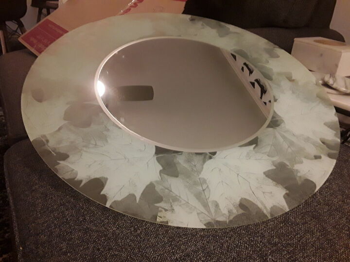 q ideas to frame outdated round mirror
