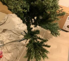 flock your own christmas tree