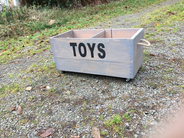 from trash to toy box