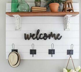 make your home more welcoming with these entryway coat racks, 14 Timeless Farmhouse Style Entryway Coat Racks