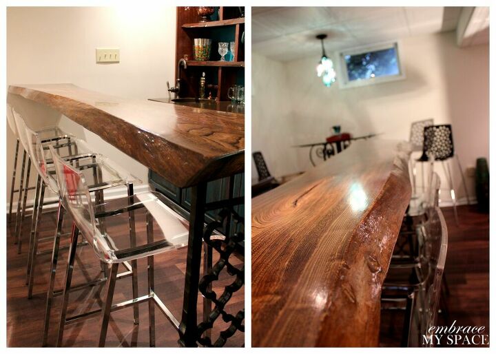 19 basement furniture ideas to transform your space, 6 Serve Up Drinks at a Home Bar