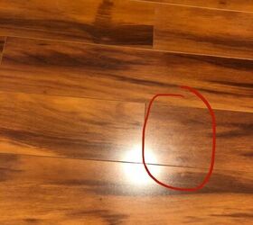 q what are these weird white marks on my laminate and how do i clean it