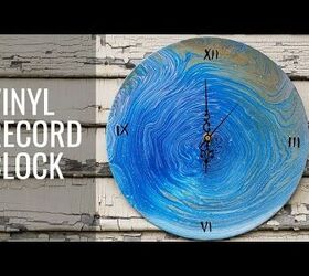 DIY Clock - How to Make a Vinyl Record Into a Clock
