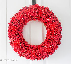 diy christmas bow wreath