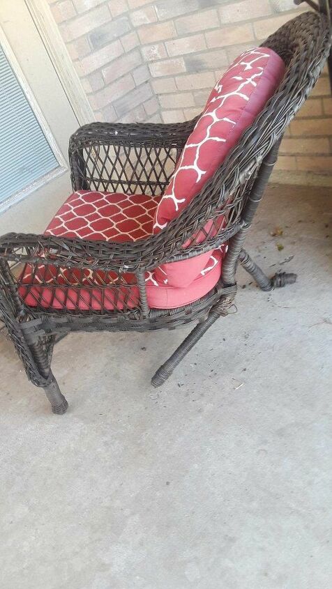q how can i fix this chair to use as a swing chair