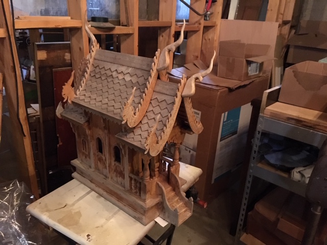q requesting input on what to do with a thai spirit housei was gifted